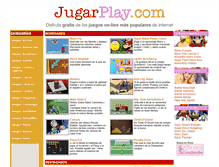 Tablet Screenshot of jugarplay.com